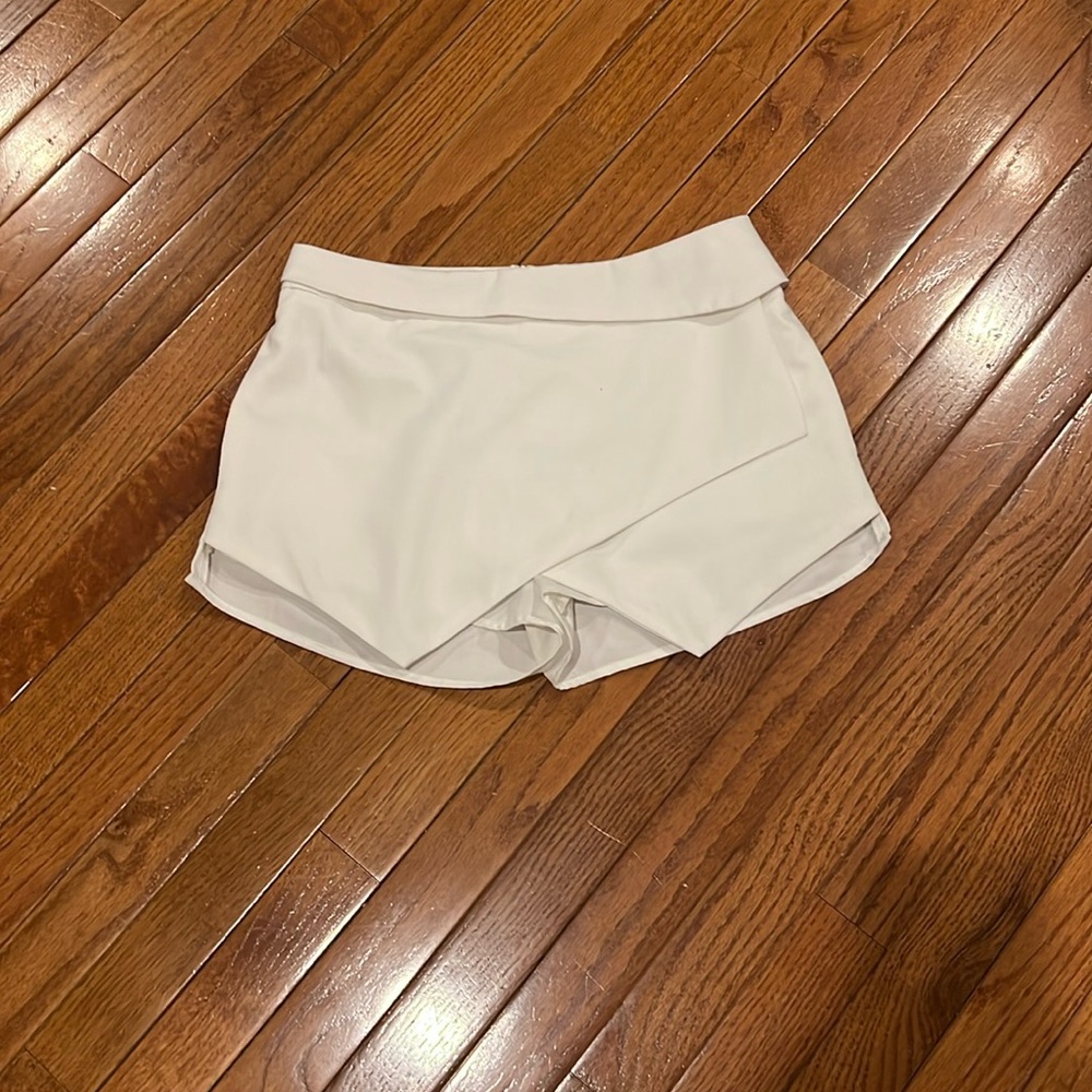 White “skort”